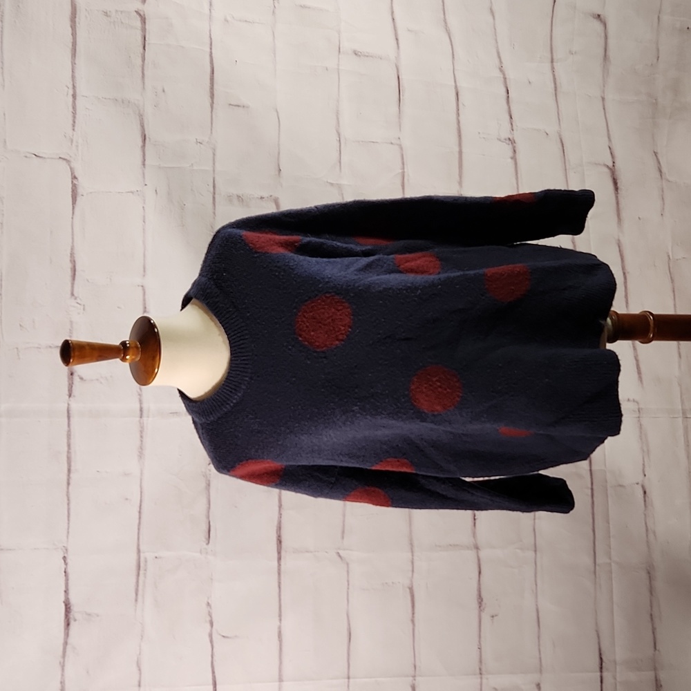 Madewell Dot Graystone Pullover Sweater